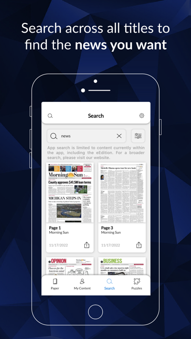 Morning Sun eEdition Screenshot