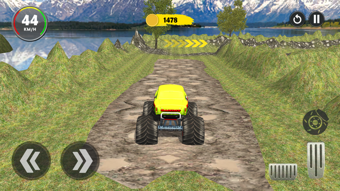 Monster Truck Racing Car Games