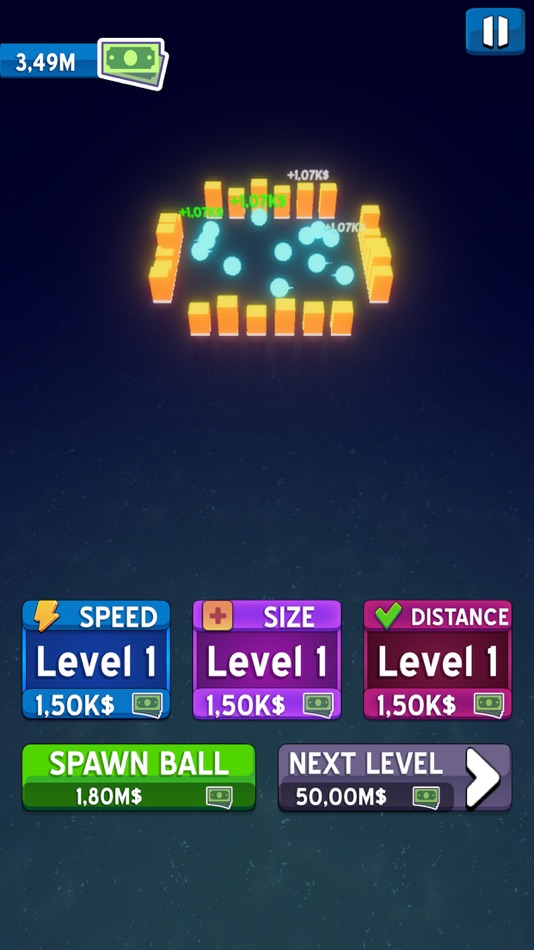#2. Increment Balls (iOS) 由: Dumbbell Games Yazilim Anonim Sirketi