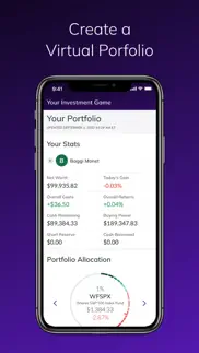 marketwatch stock market game iphone screenshot 2