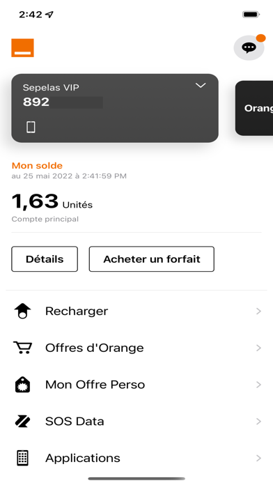 Orange et moi Congo Screenshot