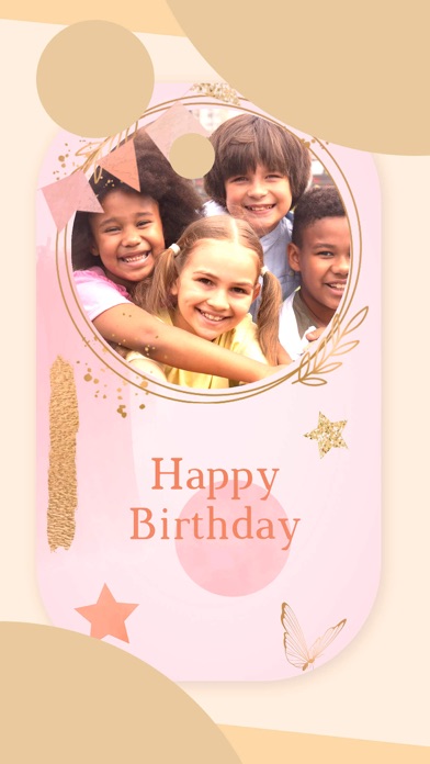 Birthday Greeting - Card Maker Screenshot