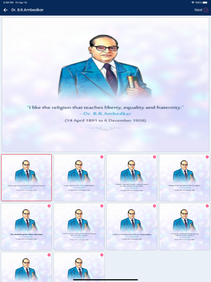 365 Posts App - Festival Post