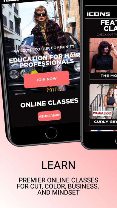 Hair Icons Screenshot