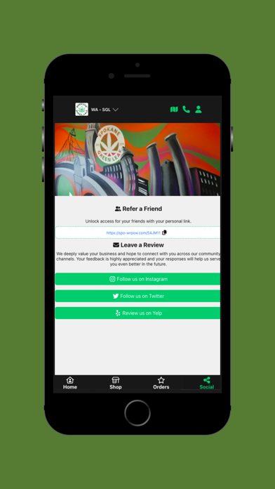 Spokane Green Leaf Screenshot