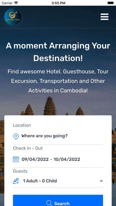 Top Ten Tour Cambodia Screenshot