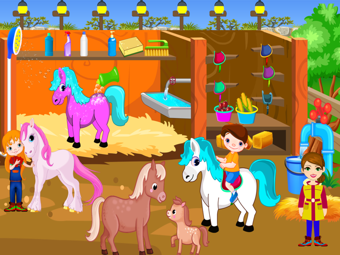 My Pony Horse Stable Town Life