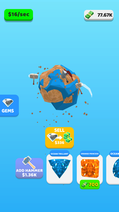 Hit The Gems Screenshot