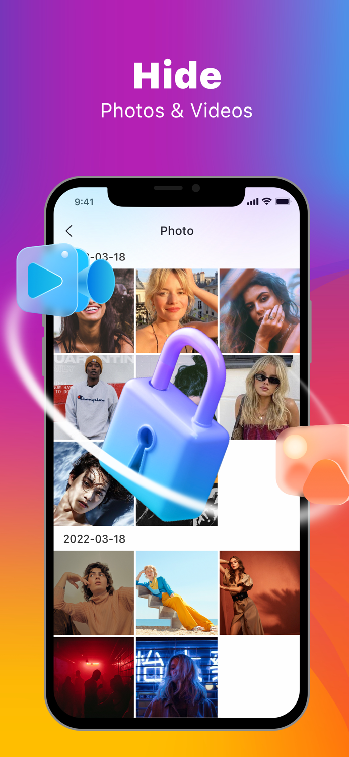 Photo Lock - private and safe
