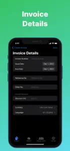 Simple Invoice Maker to Go screenshot #7 for iPhone