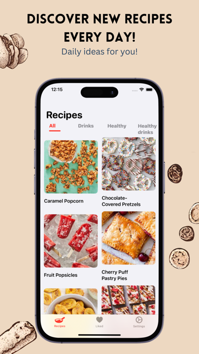 Snacks Recipes - Ideas Screenshot