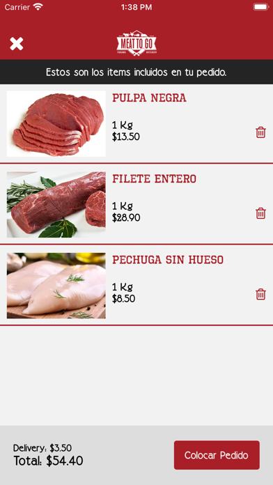 Meattogo Screenshot