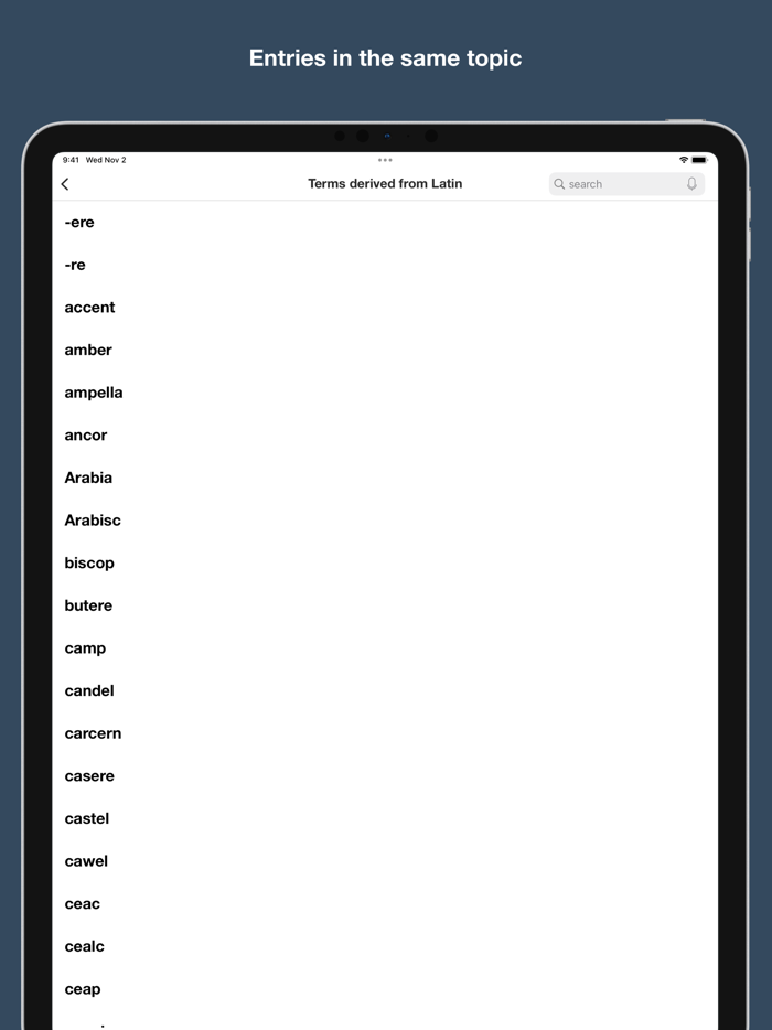 Old English Etymology