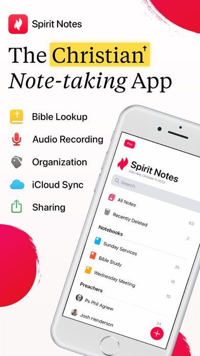 Spirit Notes: Christian Notes Screenshot