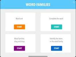 Game screenshot Word Families by Teach Speech mod apk