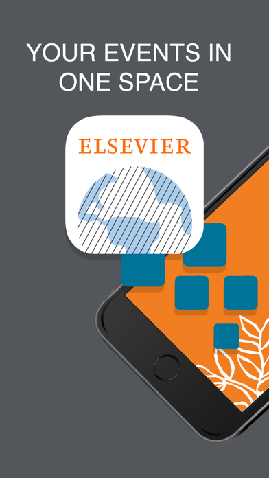 Elsevier Events Screenshot