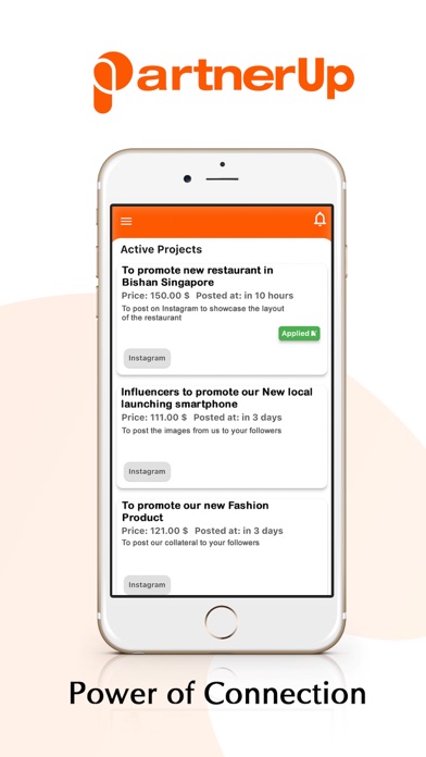 PartnerUp for Influencer Screenshot