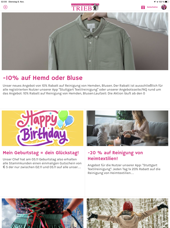 Stuttgart Textilreinigung