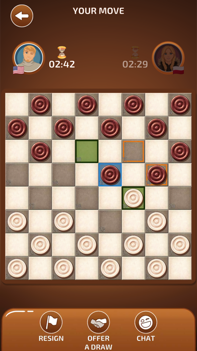 Checkers - Clash of Kings Screenshot