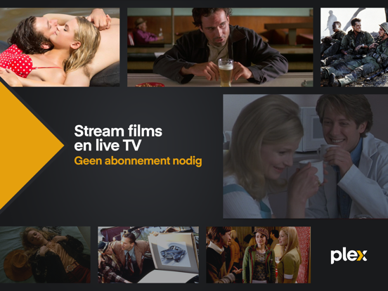 Plex: Stream films, tv, nieuws iPad app afbeelding 1