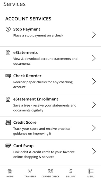 The Bank of Princeton Mobile Screenshot