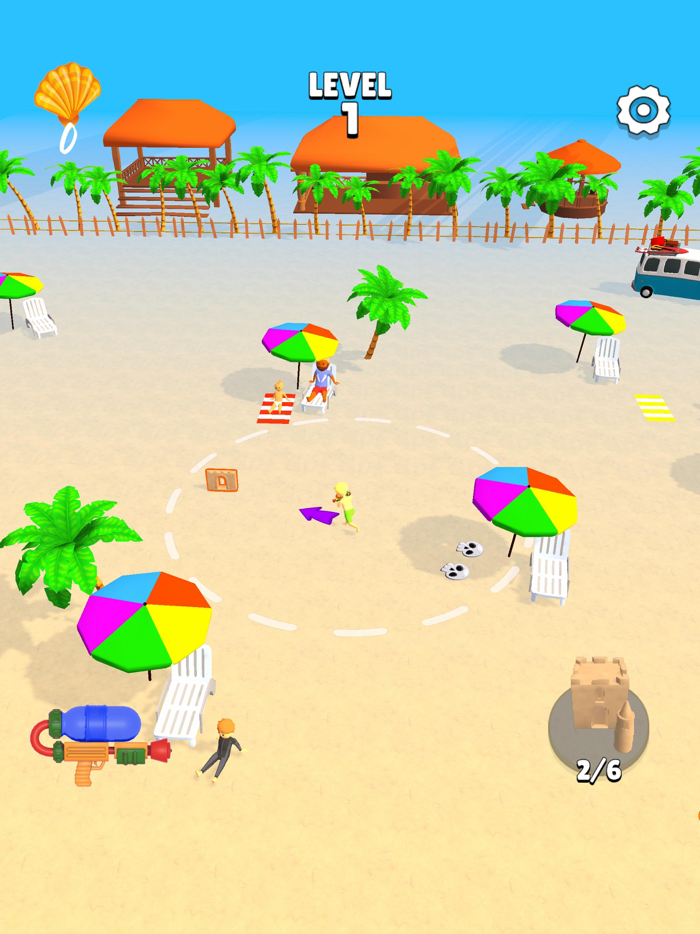 Sand Castle Build and Save