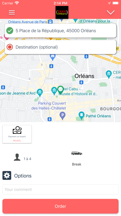 Taxis Orleans Screenshot