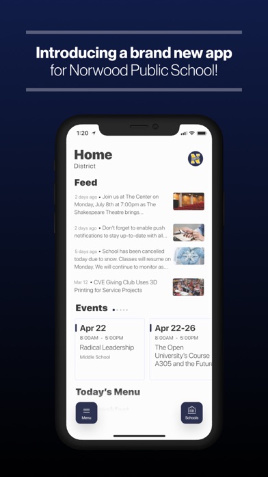 Norwood Public School Screenshot