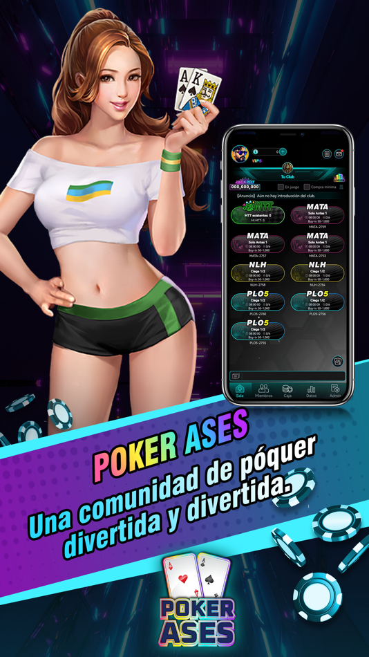 #1. Poker Ases (iOS) By: Potencia Fluida, S.A. de C.V.