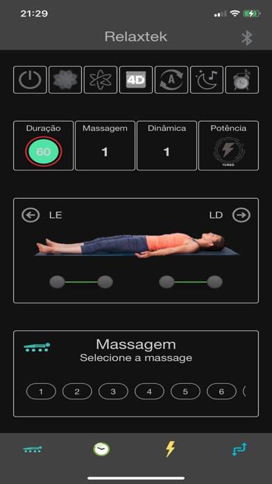 Relaxtek BTvibro Screenshot