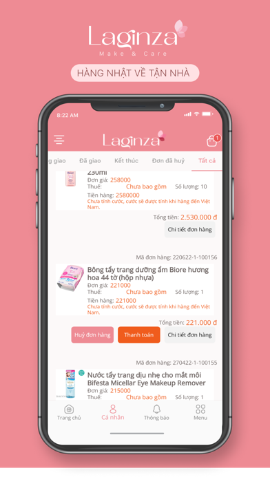 Laginza – Mua hộ hàng Nhật Screenshot