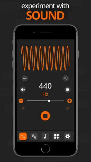 Frequency Sound Wave Generator screenshot 1