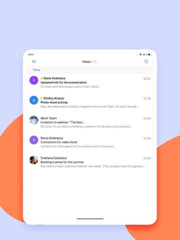 Yandex Mail - Email Appのおすすめ画像3