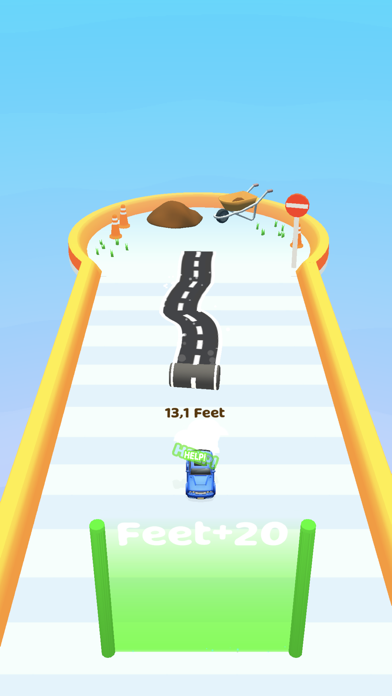Road Builder Run Screenshot