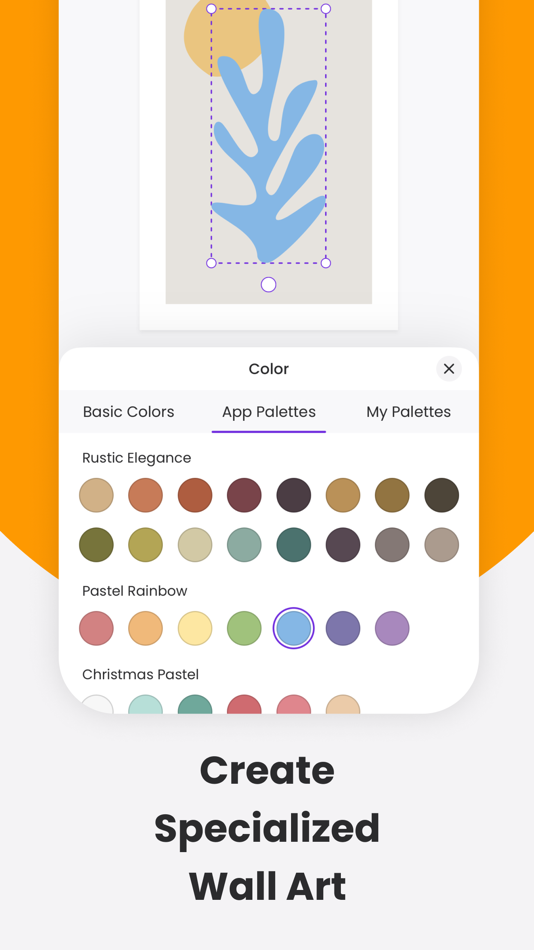 #2. Wall Art: Poster & Print Maker (iOS) 由: NUR NURIYE ERSAHIN