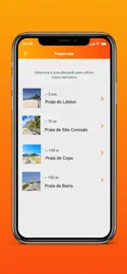 Pé na Areia App screenshot #2 for iPhone