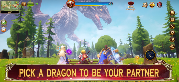 Pocket Knights2 Dragon Impact