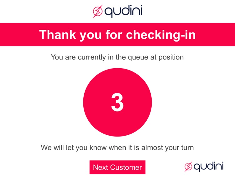 Qudini Check-in Kiosk App screenshot-8