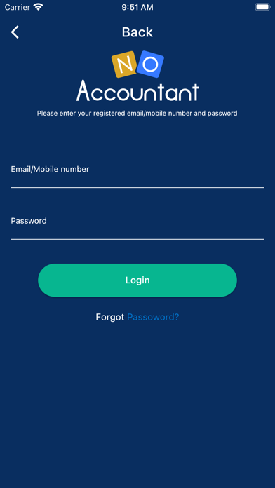 NoAccountant - Bookkeeping Screenshot