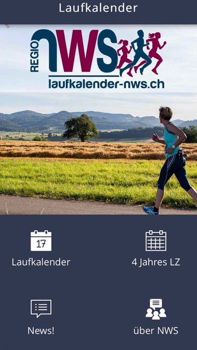 Laufkalender-NWS Screenshot