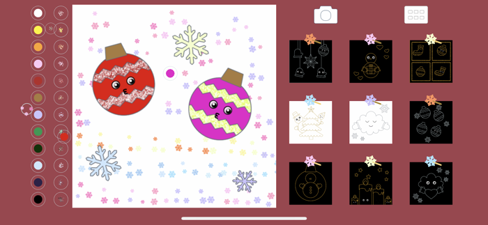 Christmas Coloring Kid Toddler