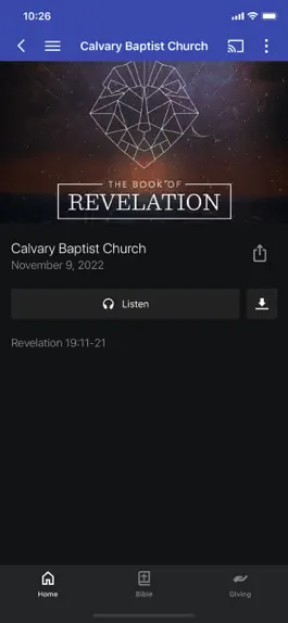 Game screenshot Calvary Baptist Church Lindsay apk