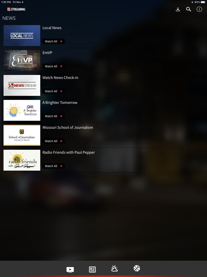 KOMU 8 Mobile Streaming