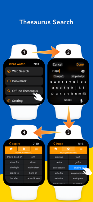 ‎Word Watch - Wrist Dictionary Screenshot