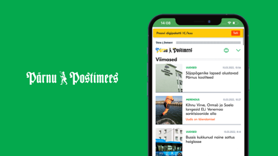 Pärnu Postimees Screenshot