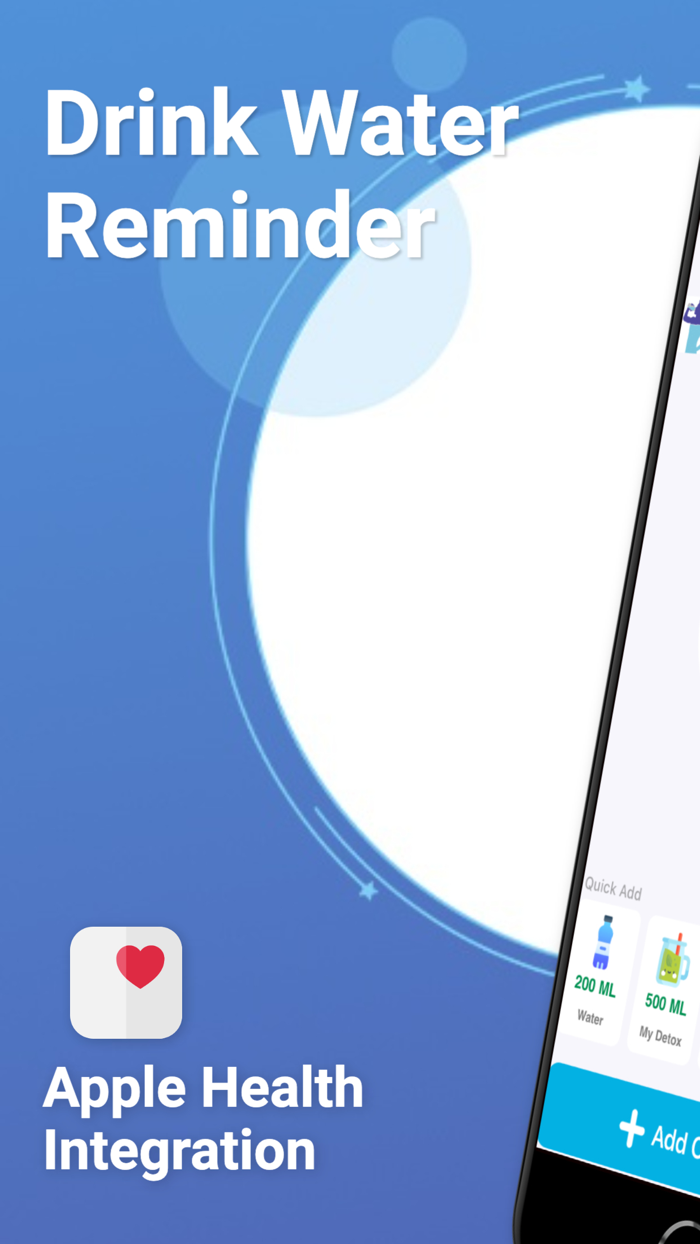 Drink Water Reminder Tracker