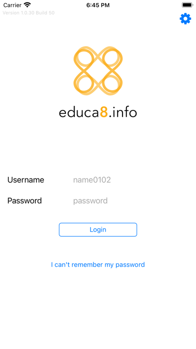 Educa8 Mobile Screenshot