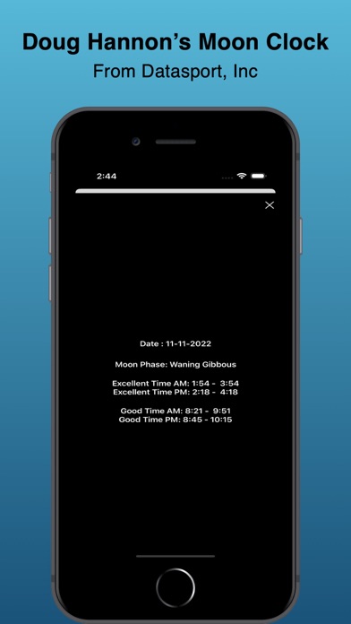 Screenshot #2 pour FishTimes and HuntTimes 2023