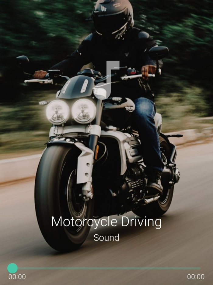 Motorcycle Driving Sounds