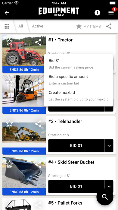 Equipment Dealz Screenshot